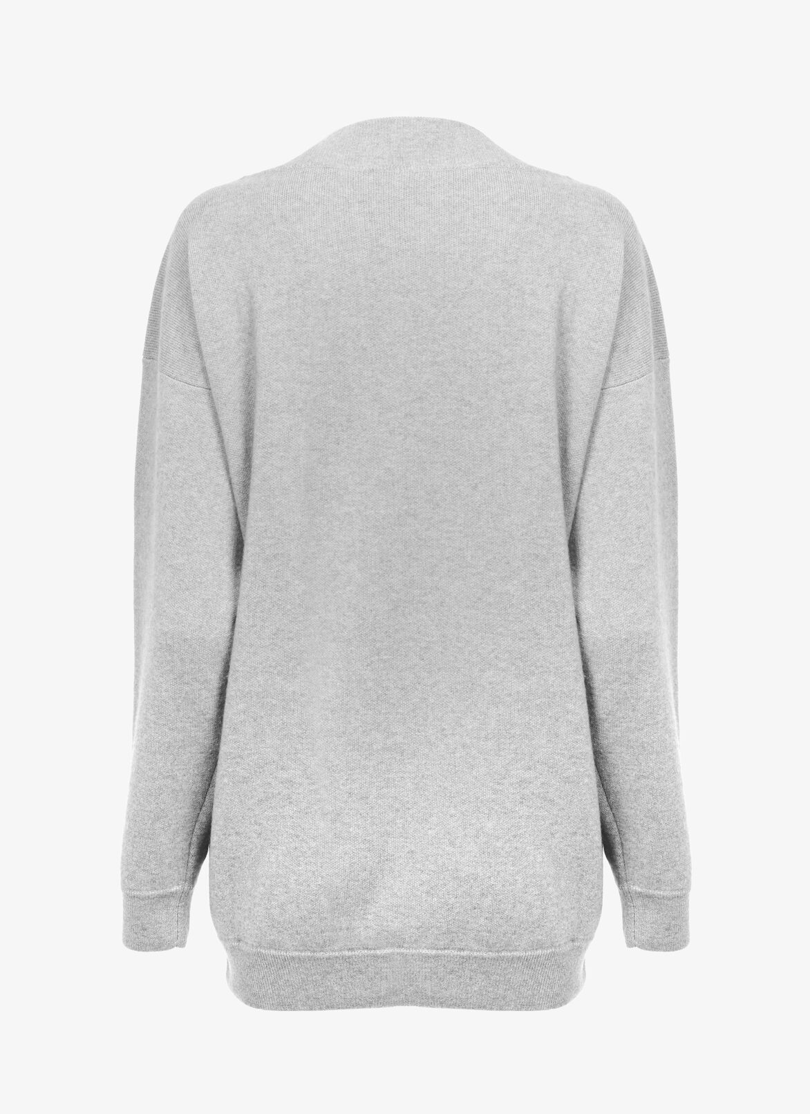 Cashmere sweater ALAÏA GREY CASHMERE SWEATER